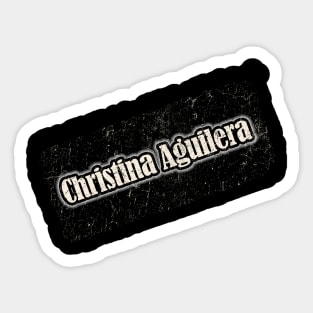 Christina Aguilera Sticker